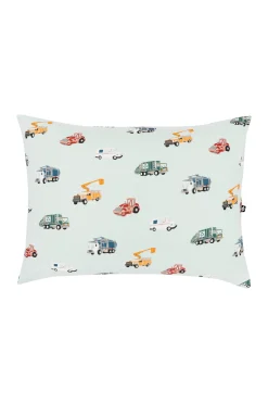 Toddler Pillowcase in City Vehicles
