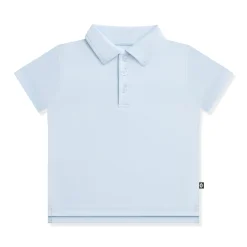 Toddler Short Sleeve Polo in Breeze
