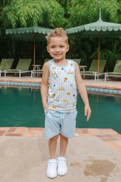 Toddler Tank Top in Amalfi Coast