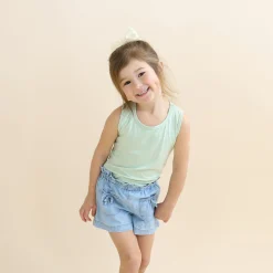 Toddler Tank Top in Basil