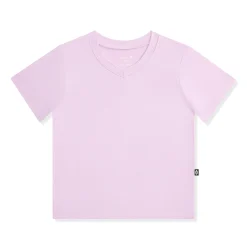 Toddler V-Neck Tee in Thistle