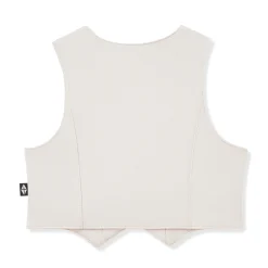 Tuxedo Vest in Oat