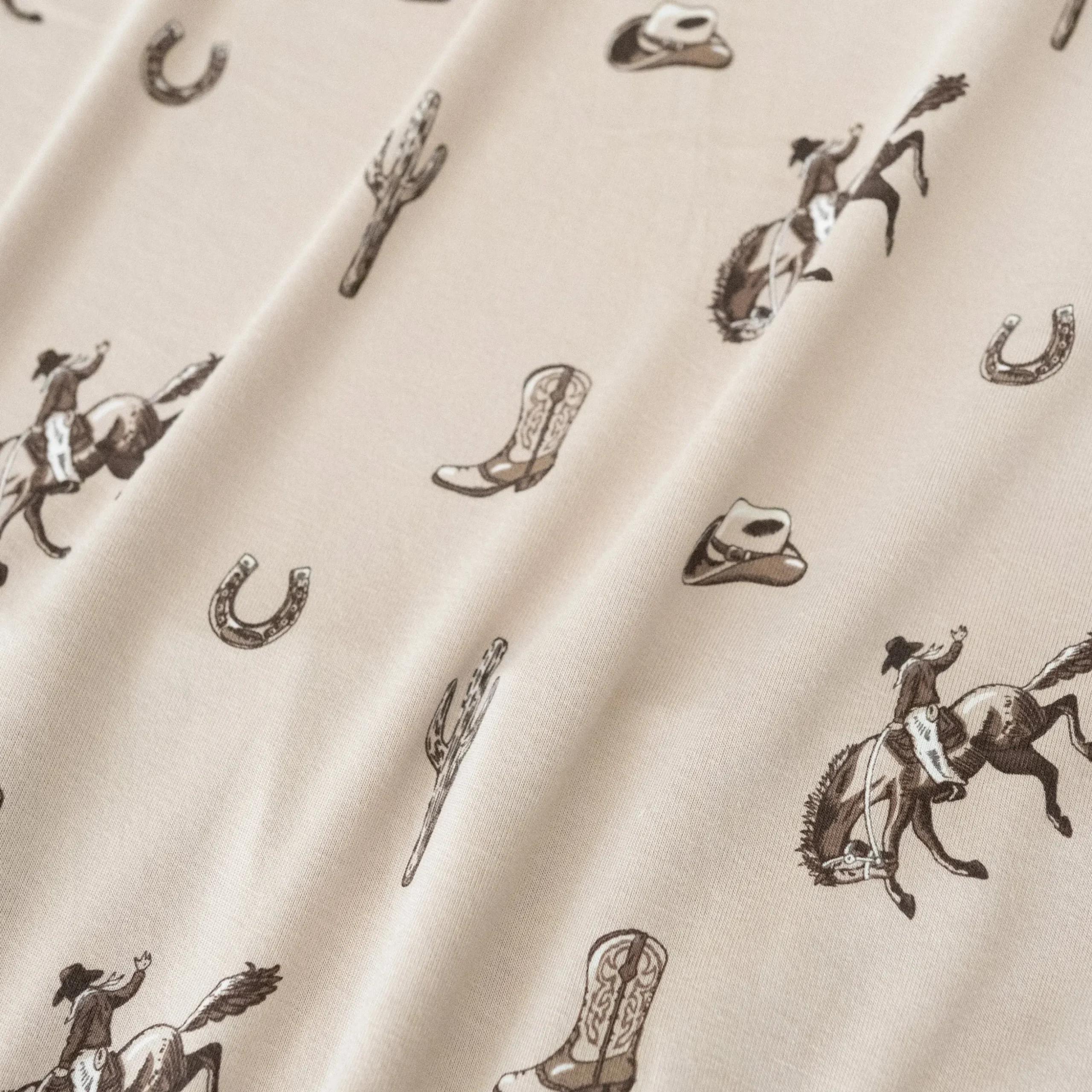 Twirl Bodysuit Dress in Classic Cowboy