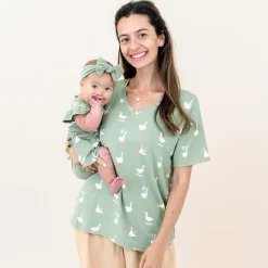 Twirl Bodysuit Dress in Silly Goose