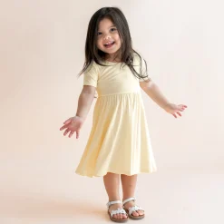 Twirl Dress in Chamomile