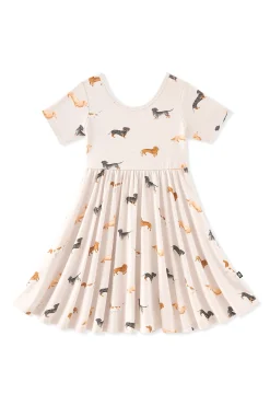 Twirl Dress in Dachshund