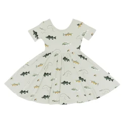 Twirl Dress in Fishing