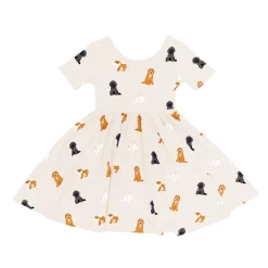 Twirl Dress in Fluffy Dog