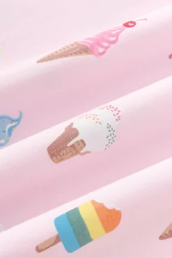 Twirl Dress in Sakura Ice Cream