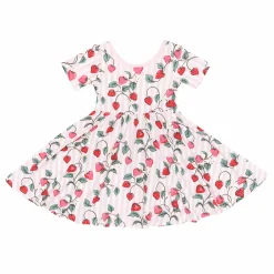 Twirl Dress in Strawberry Fields
