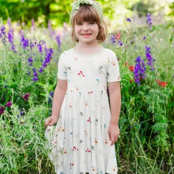Twirl Dress in Wildflower