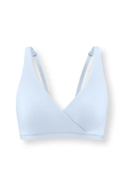 Women's Cross Front Bralette in Breeze
