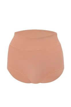 Women's High-Waisted Brief in Latte