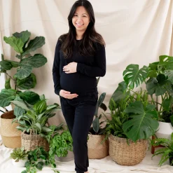 Women's Jogger Pajama Set in Midnight