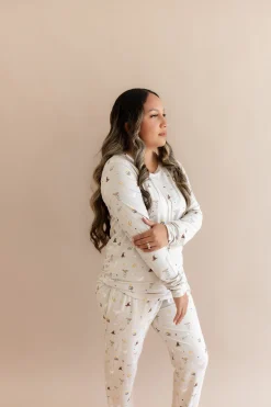 Women's Jogger Pajama Set in Starry Icon
