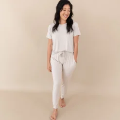 Women's Jogger Pants in Oat