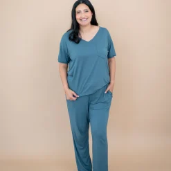 Women's Lounge Pants in Atlantic
