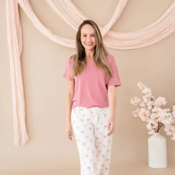 Women's Lounge Pants in Bow