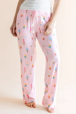 Women's Lounge Pants in Sakura Ice Cream