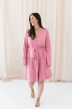 Women’s Lounge Robe in Apple Blossom