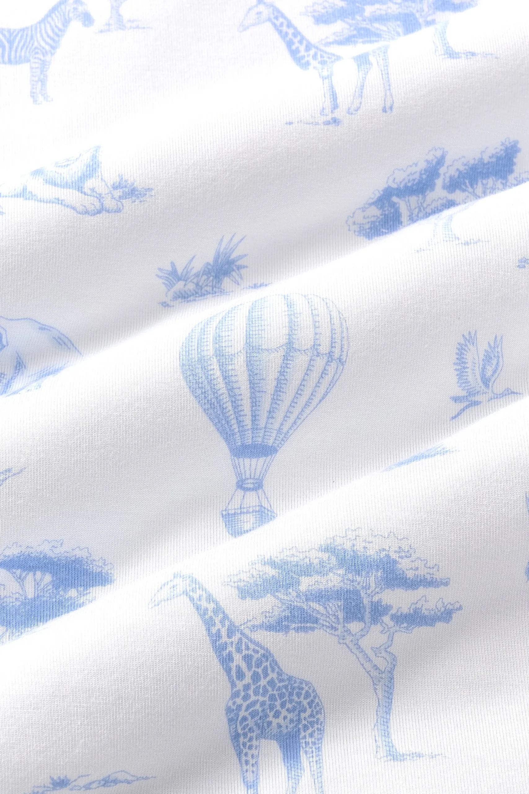 Women's Lounge Robe in Toile Safari