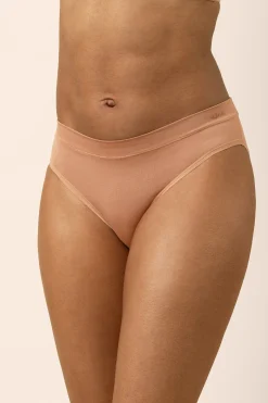 Women's Midi Brief in Latte