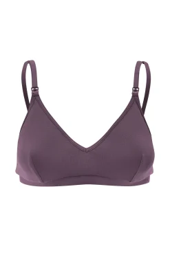 Women's Nursing Bra in Currant
