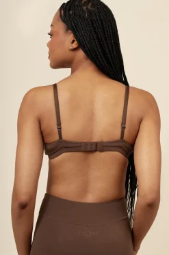 Women's Nursing Bra in Toffee