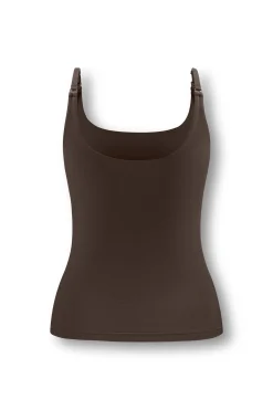 Women's Nursing Tank in Toffee