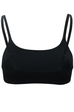 Women's Scoop Neck Bralette in Midnight