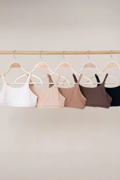 Women's Scoop Neck Bralette in Midnight