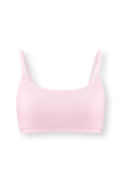Women's Scoop Neck Bralette in Peony