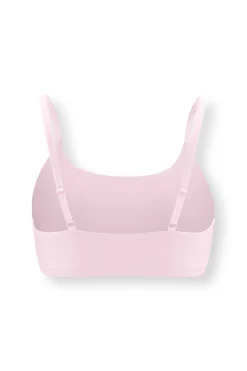Women's Scoop Neck Bralette in Peony