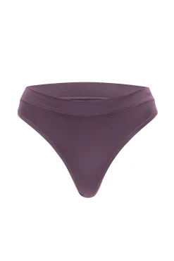 Women's Thong in Currant