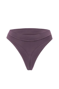 Women's Thong in Currant