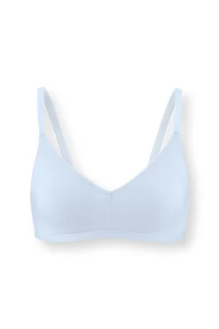 Women's V-Neck Bra in Breeze