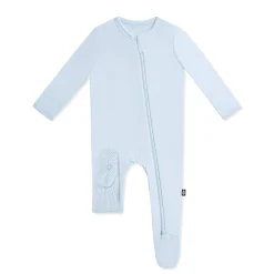 Zippered Footie in Breeze