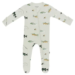 Zippered Footie in Fishing