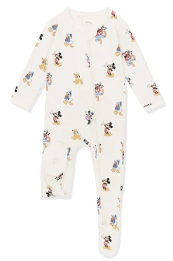 Zippered Footie in Mickey Mouse and Friends