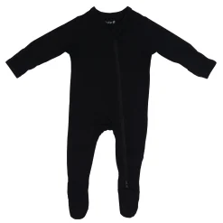 Zippered Footie in Midnight