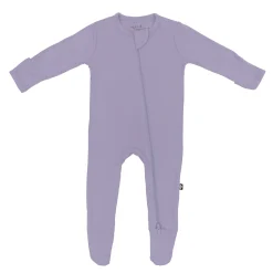 Zippered Footie in Taro
