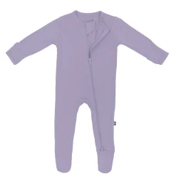 Zippered Footie in Taro