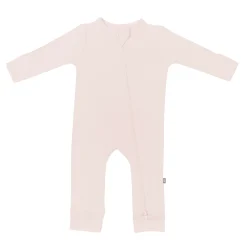 Zippered Romper in Blush