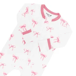 Zippered Romper in Bow
