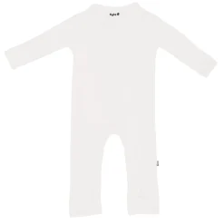 Zippered Romper in Cloud