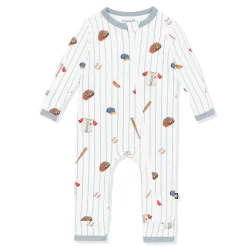 Zippered Romper in Home Run