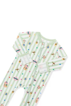 Zippered Romper in Honeydukes
