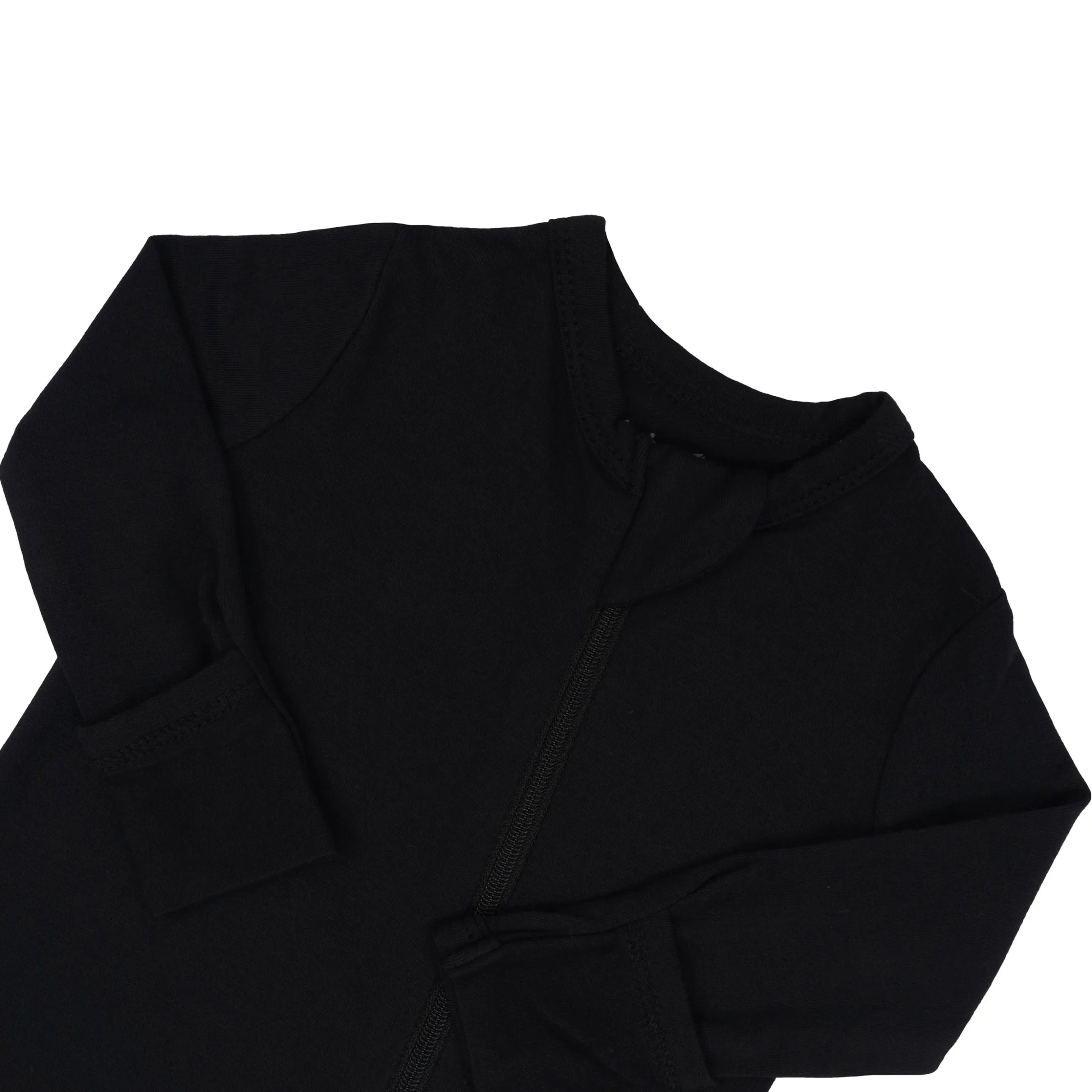 Zippered Romper in Midnight