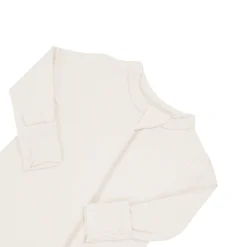 Zippered Romper in Oat