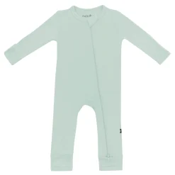 Zippered Romper in Sage